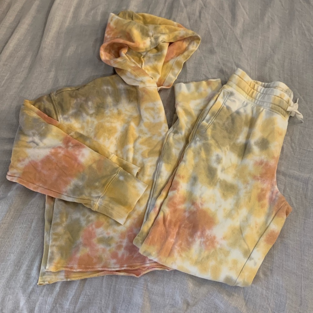 Tie dye lounge set